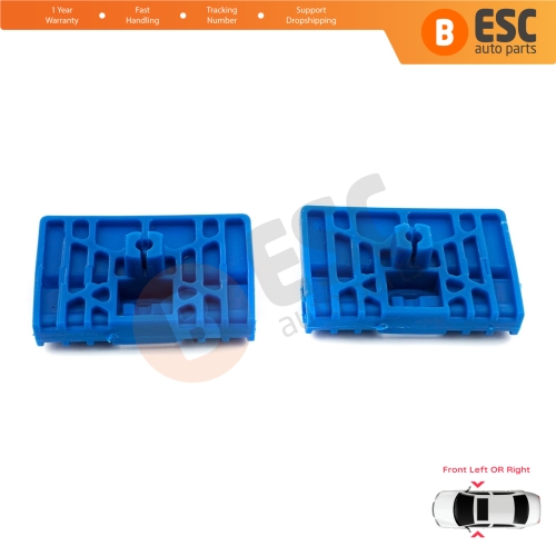 Power Window Regulator Repair Clips Front for Audi A3 8L 1996-2003 2/3 Door A6 C5 4B A4 B6 B7 Seat Exeo 3R 8L3837461 4B0837461