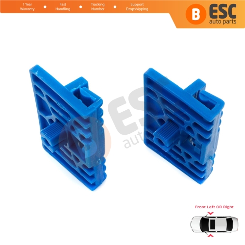 Power Window Regulator Repair Clips Front for Audi A3 8L 1996-2003 2/3 Door A6 C5 4B A4 B6 B7 Seat Exeo 3R 8L3837461 4B0837461
