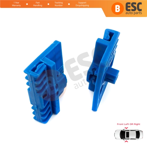 Power Window Regulator Repair Clips Front for Audi A3 8L 1996-2003 2/3 Door A6 C5 4B A4 B6 B7 Seat Exeo 3R 8L3837461 4B0837461