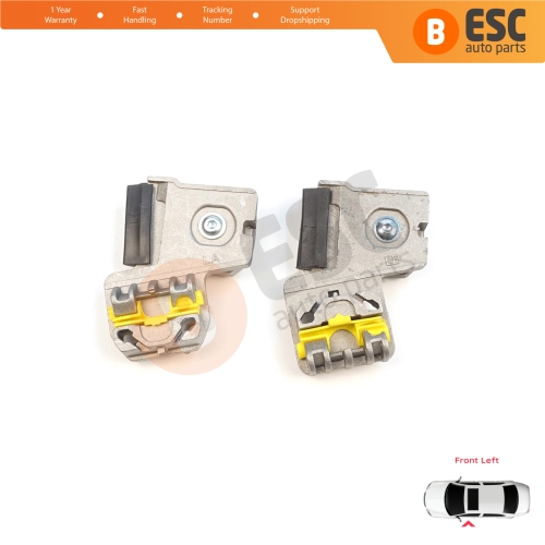 Window Regulator Repair Clips LA+LB Front Left Door for VW Golf Bora Jetta MK4 A4 1J 1997-2006 Peugeot 607 1999-2010 1J3837461