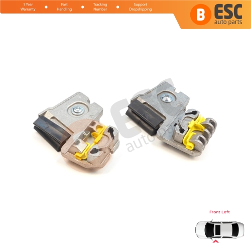 Window Regulator Repair Clips LA+LB Front Left Door for VW Golf Bora Jetta MK4 A4 1J 1997-2006 Peugeot 607 1999-2010 1J3837461