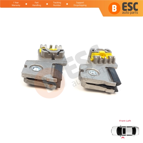 Window Regulator Repair Clips LA+LB Front Left Door for VW Golf Bora Jetta MK4 A4 1J 1997-2006 Peugeot 607 1999-2010 1J3837461