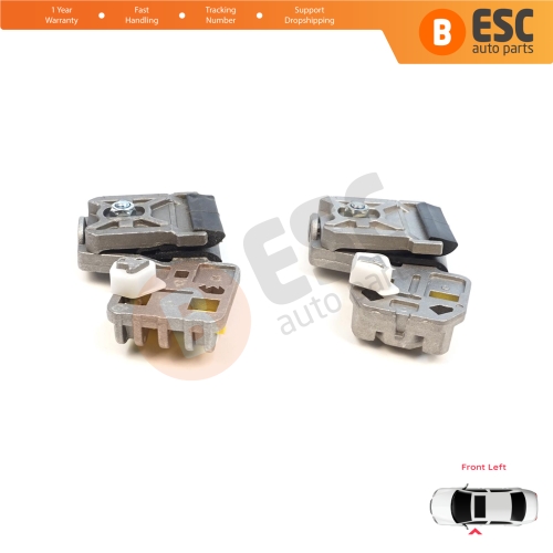 Window Regulator Repair Clips LA+LB Front Left Door for VW Golf Bora Jetta MK4 A4 1J 1997-2006 Peugeot 607 1999-2010 1J3837461