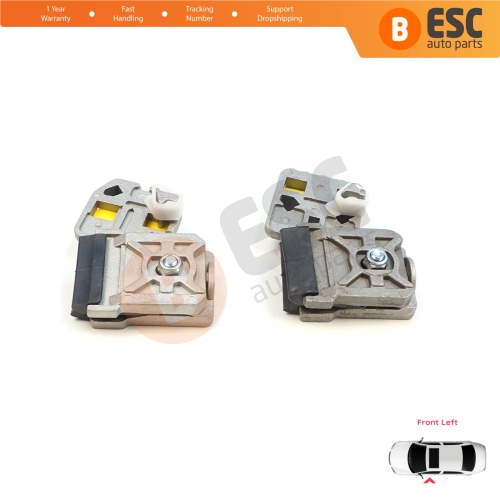 Window Regulator Repair Clips LA+LB Front Left Door for VW Golf Bora Jetta MK4 A4 1J 1997-2006 Peugeot 607 1999-2010 1J3837461