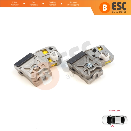 Window Regulator Repair Clips LA+LB Front Left Door for VW Golf Bora Jetta MK4 A4 1J 1997-2006 Peugeot 607 1999-2010 1J3837461