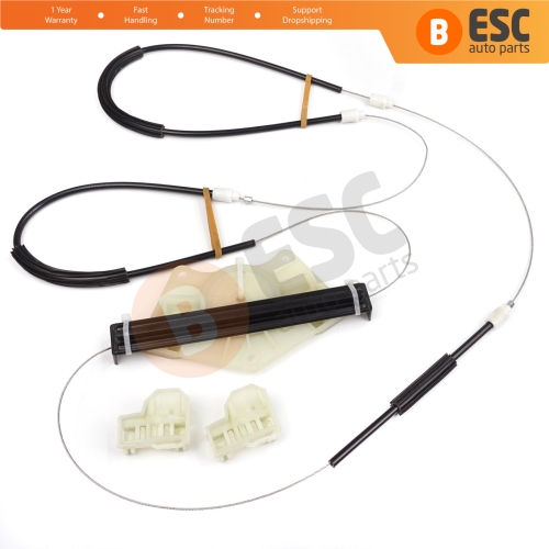 Window Regulator Repair Kit Front Left Door for VW Passat B5 B5.5 3B 3BG Skoda Superb MK1 B5 3U 3B1837461