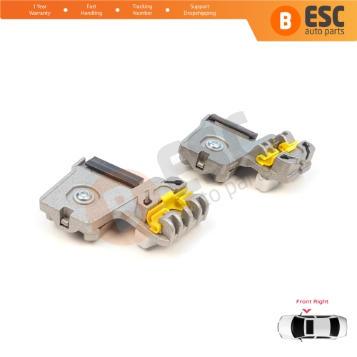 Window Regulator Repair Clips RA+RB Front Right Door for VW Golf Bora Jetta MK4 A4 1J 1997-2006 Peugeot 607 1999-2010 1J3837462