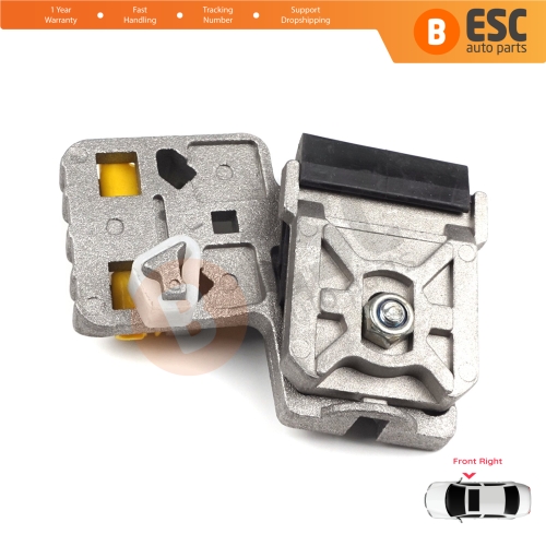 Window Regulator Repair Clips RB Front Right Door for VW Golf Bora Jetta MK4 A4 1J 1997-2006 Peugeot 607 1999-2010 1J3837462