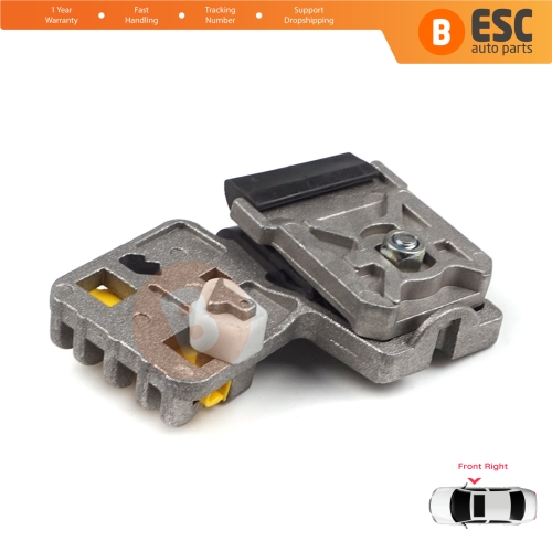 Window Regulator Repair Clips RB Front Right Door for VW Golf Bora Jetta MK4 A4 1J 1997-2006 Peugeot 607 1999-2010 1J3837462