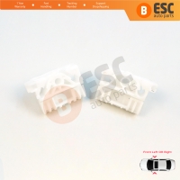 Window Regulator Repair Clips A+B Front for Renault Clio MK3 BR CR KR SR 2005-2014 5-Door 8200191148 8200291147