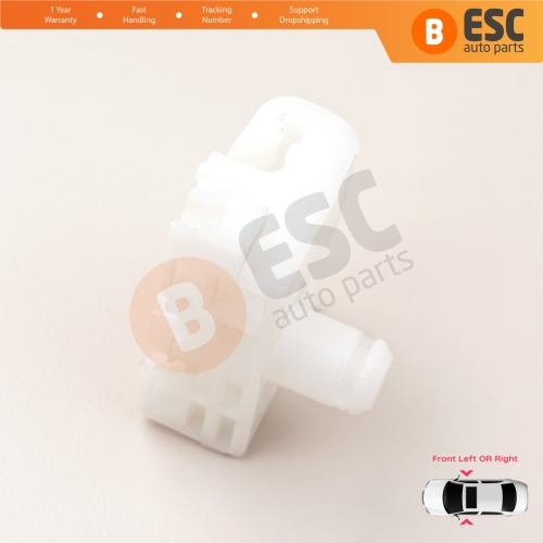 Window Regulator Repair Clips B Front for Renault Clio MK3 BR CR KR SR 2005-2014 5-Door 8200191148 8200291147