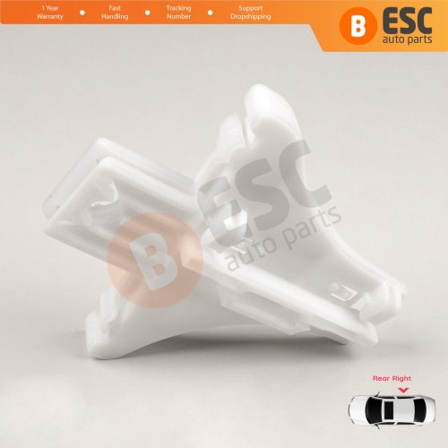Window Regulator Repair Clips Rear Right Door for VW Golf MK4 Jetta Bora A4 1J Passat B5 B5.5 3B Skoda Superb MK1 B5 3U 1J4839462