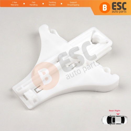Window Regulator Repair Clips Rear Right Door for VW Golf MK4 Jetta Bora A4 1J Passat B5 B5.5 3B Skoda Superb MK1 B5 3U 1J4839462