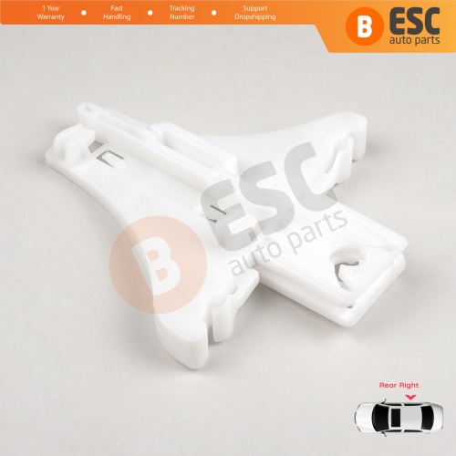 Window Regulator Repair Clips Rear Right Door for VW Golf MK4 Jetta Bora A4 1J Passat B5 B5.5 3B Skoda Superb MK1 B5 3U 1J4839462