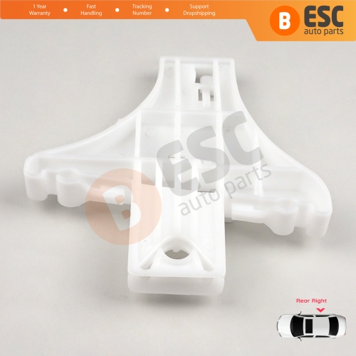Window Regulator Repair Clips Rear Right Door for VW Golf MK4 Jetta Bora A4 1J Passat B5 B5.5 3B Skoda Superb MK1 B5 3U 1J4839462