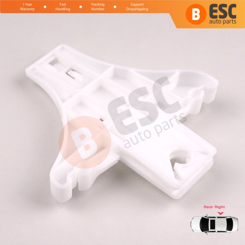Window Regulator Repair Clips Rear Right Door for VW Golf MK4 Jetta Bora A4 1J Passat B5 B5.5 3B Skoda Superb MK1 B5 3U 1J4839462