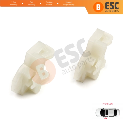 Window Regulator Repair Guide Clips Front Left for Audi A4 B5 VW Polo 6N Passat B5 3B Skoda Superb MK1 8D0837461
