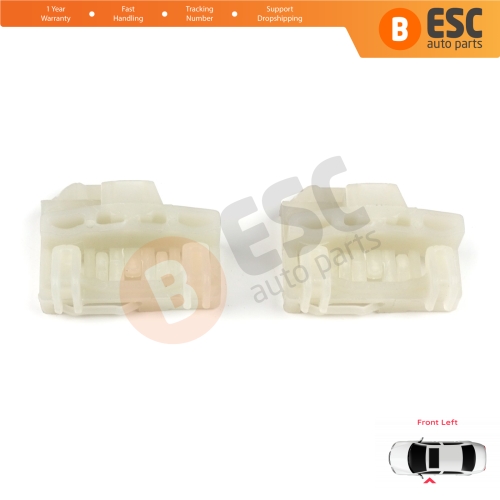 Window Regulator Repair Guide Clips Front Left for Audi A4 B5 VW Polo 6N Passat B5 3B Skoda Superb MK1 8D0837461