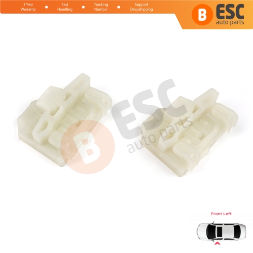 Window Regulator Repair Guide Clips Front Left for Audi A4 B5 VW Polo 6N Passat B5 3B Skoda Superb MK1 8D0837461