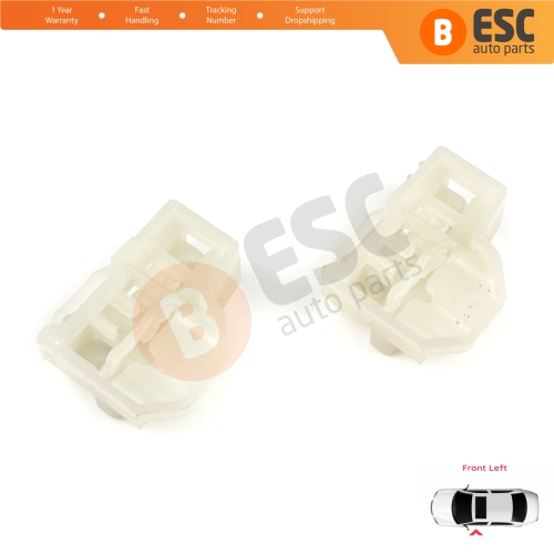 Window Regulator Repair Guide Clips Front Left for Audi A4 B5 VW Polo 6N Passat B5 3B Skoda Superb MK1 8D0837461