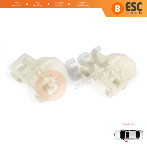 Window Regulator Repair Guide Clips Front Left for Audi A4 B5 VW Polo 6N Passat B5 3B Skoda Superb MK1 8D0837461