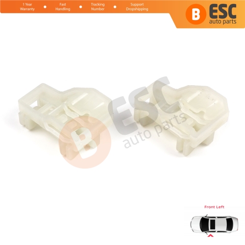 Window Regulator Repair Guide Clips Front Left for Audi A4 B5 VW Polo 6N Passat B5 3B Skoda Superb MK1 8D0837461