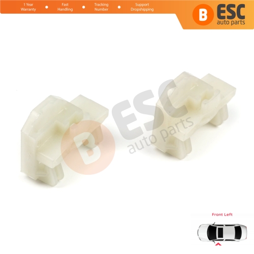 Window Regulator Repair Guide Clips Front Left for Audi A4 B5 VW Polo 6N Passat B5 3B Skoda Superb MK1 8D0837461