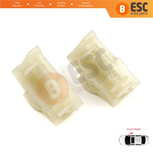 Window Regulator Repair Guide Clips Front Right for Audi A4 B5 VW Polo 6N Passat B5 3B Skoda Superb MK1 8D0837462