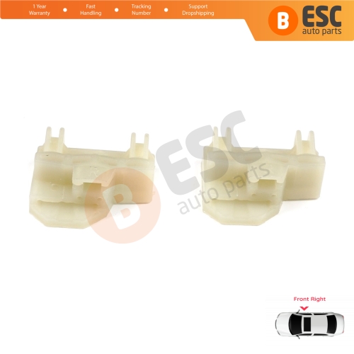 Window Regulator Repair Guide Clips Front Right for Audi A4 B5 VW Polo 6N Passat B5 3B Skoda Superb MK1 8D0837462