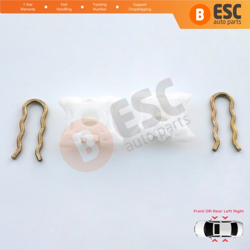 Window Regulator Sliding Pivot Clips For BMW E36 E92 E93 E34 E32 Z3 Z4 Volvo Passat B3 B4 Range Rover 2 LP P38A 51321938884 