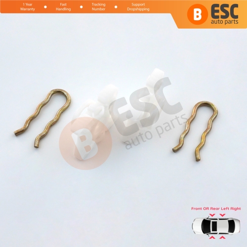 Window Regulator Sliding Pivot Clips For BMW E36 E92 E93 E34 E32 Z3 Z4 Volvo Passat B3 B4 Range Rover 2 LP P38A 51321938884 