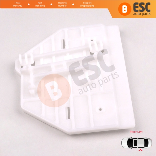 Window Regulator Repair Clips Rear Left Door for Audi A6 C6 S6 4F 4F2 4F5 2004-2011 4/5 Door 4F0839461