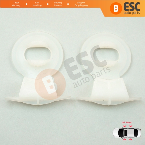 Window Regulator Glass Holder Clips for Renault Clio 3 Laguna 2 Espace 4 Vel Satis Peugeot 207 307 308 CC Citroen C3 Pluriel 8200006887 