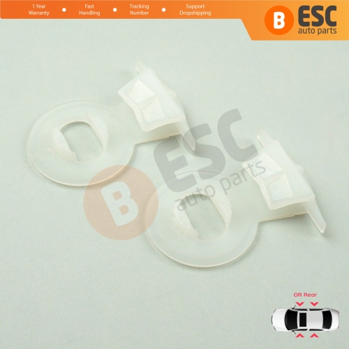 Window Regulator Glass Holder Clips for Renault Clio 3 Laguna 2 Espace 4 Vel Satis Peugeot 207 307 308 CC Citroen C3 Pluriel 8200006887 