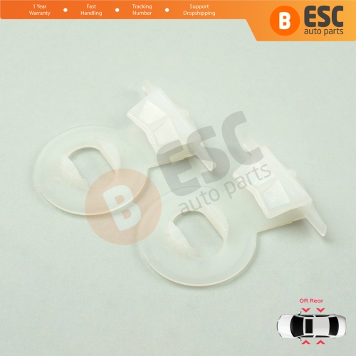 Window Regulator Glass Holder Clips for Renault Clio 3 Laguna 2 Espace 4 Vel Satis Peugeot 207 307 308 CC Citroen C3 Pluriel 8200006887 