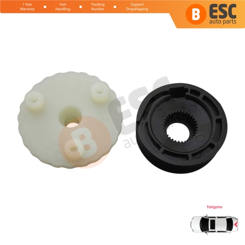 Tailgate Hatch Window Regulator Pulley Inner Gear Set for Land Rover Freelander MK1 L314 LN 1997-2006 3/5 Door CVH101150
