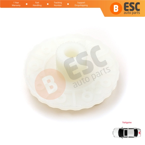 Tailgate Hatch Window Regulator Pulley Inner Gear for Land Rover Freelander MK1 L314 LN 1997-2006 3/5 Door CVH101150