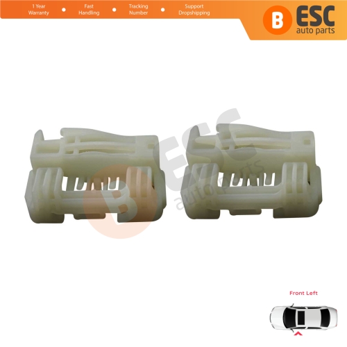Window Regulator Repair Clips Front Left for Hyundai I30 MK1 FD 2007-2012 5-Door 824712L001