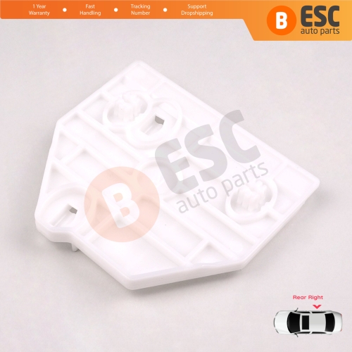 Window Regulator Repair Clips Rear Right Door for Audi A6 C6 S6 4F 4F2 4F5 2004-2011 4/5 Door 4F0839462