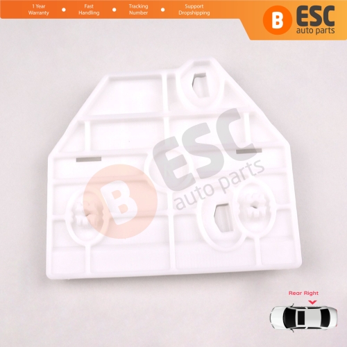 Window Regulator Repair Clips Rear Right Door for Audi A6 C6 S6 4F 4F2 4F5 2004-2011 4/5 Door 4F0839462