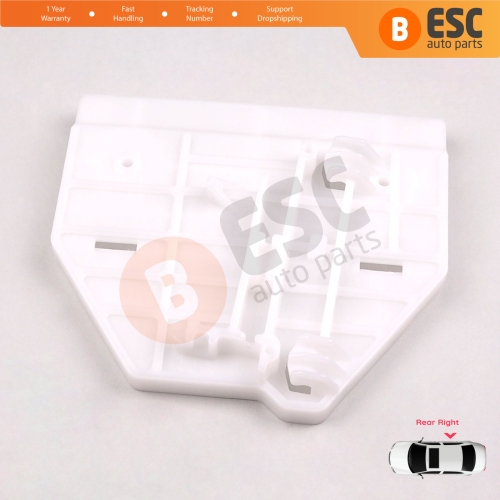 Window Regulator Repair Clips Rear Right Door for Audi A6 C6 S6 4F 4F2 4F5 2004-2011 4/5 Door 4F0839462