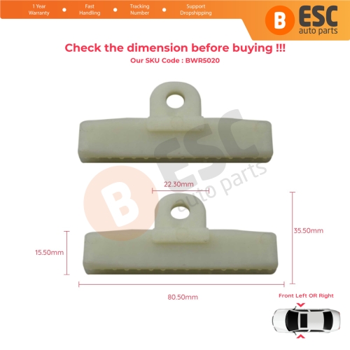 Door Window Glass Holder Connector Sash Clips For Toyota Corolla Prius Cruiser Hilux Matrix Pontiac Vibe Lexus RX