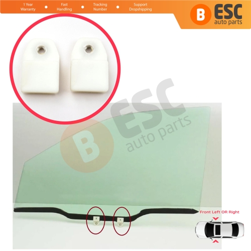 Door Window Glass Holder Connector Sash Clips For Mitsubishi Lancer Outlander Honda Civic Accord CR-V Jazz Fit Acura 1988-2015