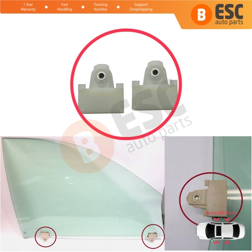 Door Window Glass Holder Connector Sash Clips For Pontiac Grand Am Sunfire 1995-2005 Oldsmobile Alero Cutlass MK6 Chevrolet Cavalier Malibu 22689012