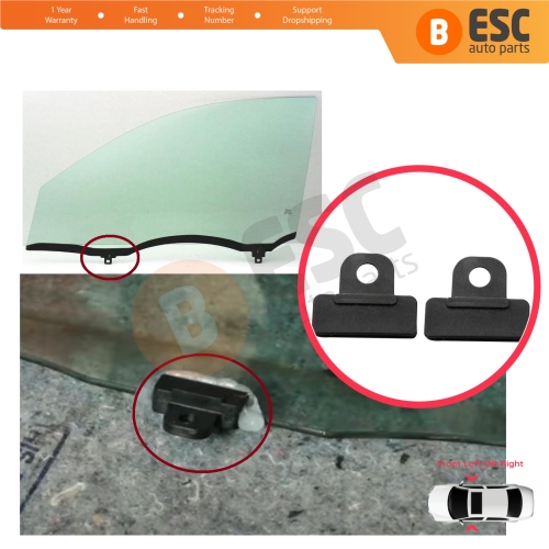 Door Window Glass Holder Connector Sash Clips For Toyota Corolla Prius Cruiser Hilux Matrix Pontiac Vibe Lexus RX