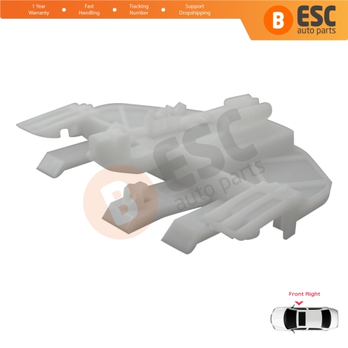 Power Window Regulator Repair Clips Bracket Front Right for Jeep Liberty MK1 KJ 2006-2007 Facelift 4589268AD