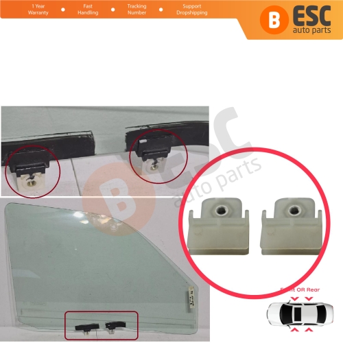 Door Window Glass Holder Connector Sash Clips For Isuzu Chevrolet D-Max MK1 RA RC Holden Rodeo Colorado GMC Canyon