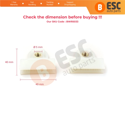 Door Window Glass Holder Connector Sash Clips For Toyota Corolla 4Runner N18 Verso Cruiser Hiace RAV 4 Picnic Lexus CT