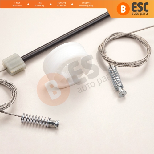 Window Regulator Repair Kit Rear Right for BMW 5 Series E60 E61 2003-2010 4/5 Door 51357184746