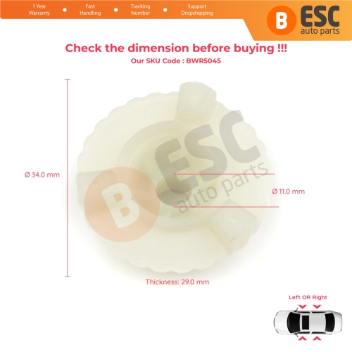 Window Regulator Motor Cog Repair Gear for Alfa Romeo 159 939 2005-2011 4/5 Door 71740175 71740121